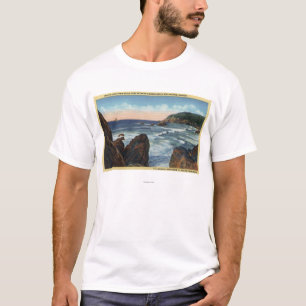 Zeestralen en kanonstrand, Oregon T-shirt