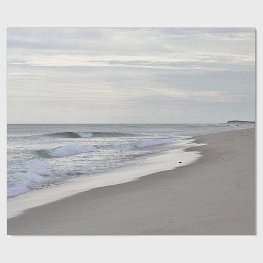 Zeestrand Cadeaupapier (Vlak)