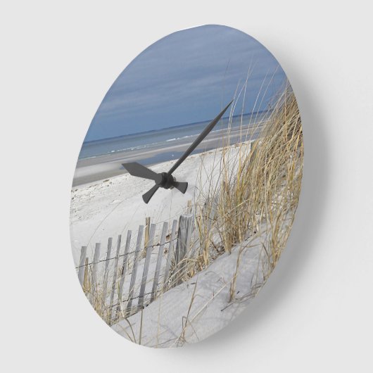 Zeestrand en hek grote klok (Hoek)