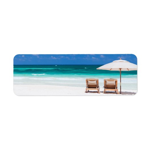 Zeestrand Etiket (Voorkant)