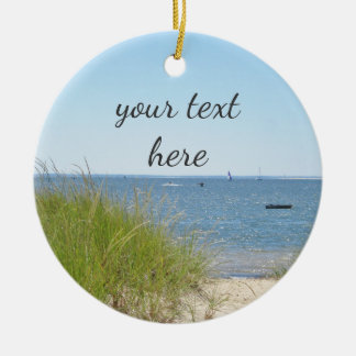 Zeestrand Keramisch Ornament