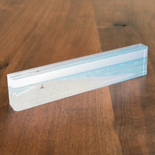 Zeestrand Naambordje (Zijkant)