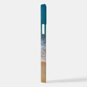 Zeestrand op zee, gepersonaliseerd iPhone hoesje (Rechterkant)