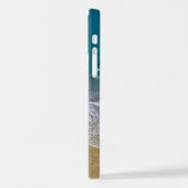 Zeestrand op zee, gepersonaliseerd iPhone hoesje (Linkerkant)