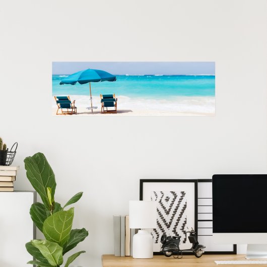 Zeestrand Poster (Thuiskantoor)