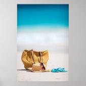 Zeestrand Poster (Voorkant)