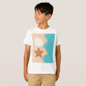 Zeestrand T-shirt (Voorkant volledig)