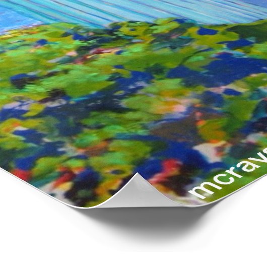 Zeestrand (watertoren) poster (Hoek)