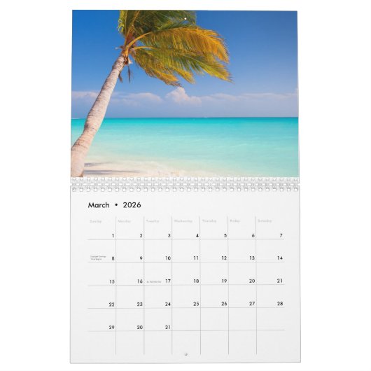 Zeestranden Kalender (Mar 2026)