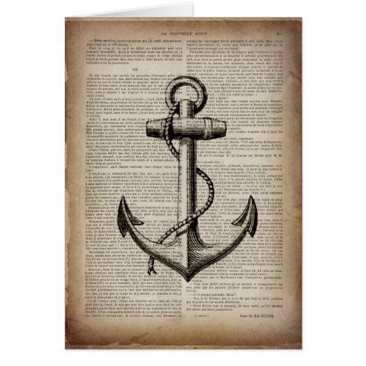 zeestrandzeezeilster of nautisch anker (Voorkant)