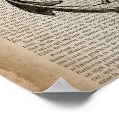 zeestrandzeezeilster of  nautisch anker poster (Hoek)