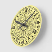  zeeswiel van de jaarklok ronde klok (Hoek)