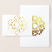 Zeeuwse Knop - Gouden Foliekaart Folie Kaarten (Display)