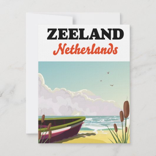 Zeeuwse strandreisposter (Voorkant)