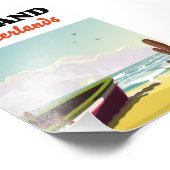 Zeeuwse strandreisposter foto afdruk (Hoek)