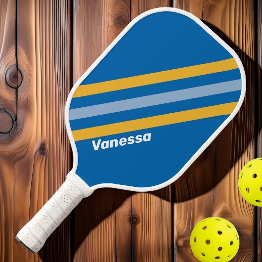 Zeeuwse Strepen met Naam Pickleball Paddle
