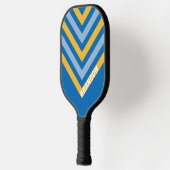 Zeeuwse Vintage Chevron met Naam Pickleball Paddle (Links)