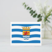 Zeeuwse vlag Briefkaart (Staand voorkant)