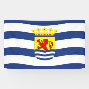 Zeeuwse vlag Nederlandse provincie nederlandse reg Spandoek