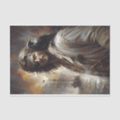Zeevaarder met raven decoupage tissuepapier (Voorkant)