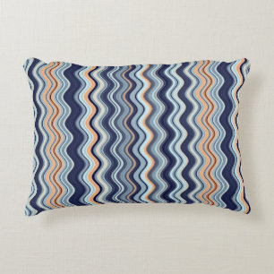 Zeevaart en Oranje avy Stripes Accent Kussen