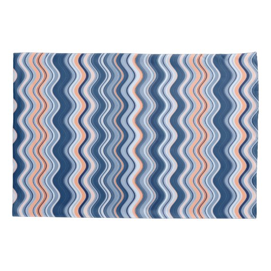 Zeevaart en Oranje avy Stripes Kussensloop (Achterkant)