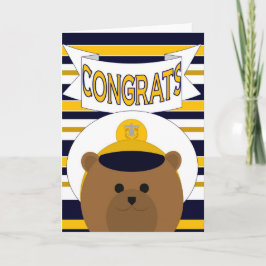 Zeevaart gefeliciteerd! (Mannelijk) Wenskaart Kaart