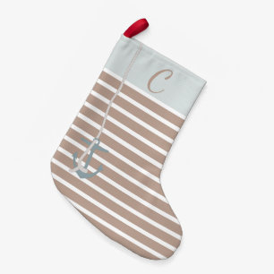 Zeevaart Gepersonaliseerde Tan van het Anker en Kleine Kerstsok