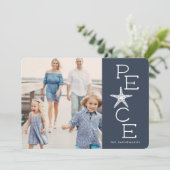 Zeevaart | Holiday Photo Collage Card Feestdagenkaart (Staand voorkant)