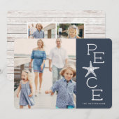 Zeevaart | Holiday Photo Collage Card Feestdagenkaart (Voorkant / Achterkant)