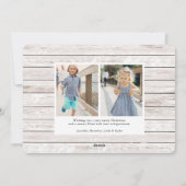 Zeevaart | Holiday Photo Collage Card Feestdagenkaart (Achterkant)