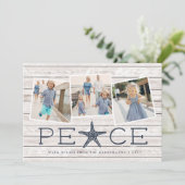 Zeevaart | Holiday Photo Collage Card Feestdagenkaart (Staand voorkant)