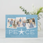 Zeevaart | Holiday Photo Collage Card Feestdagenkaart (Staand voorkant)