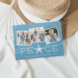 Zeevaart   Holiday Photo Collage Card Feestdagenkaart