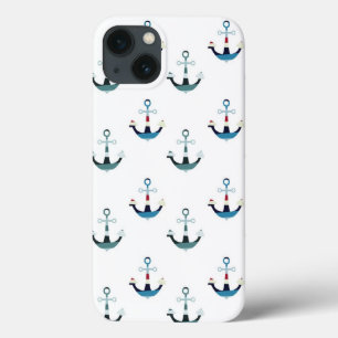 Zeevaart Kleurrijke Ankers Case-Mate iPhone Case