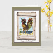 Zeevaart piraathaan op de kaart van de (Gele Bloem)