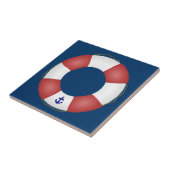 Zeevaart preserver van het Leven Tegeltje (Zijkant)