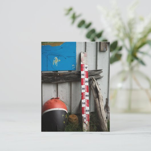 Zeevaart Punten Briefkaart (Staand voorkant)