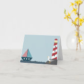 Zeevaart scène kaart (Gele Bloem)