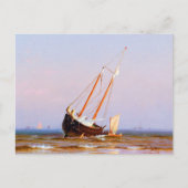 Zeevaart, schip van Alfred Thompson Bricher Briefkaart (Voorkant)