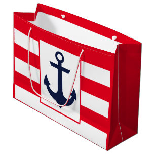 Zeevaart Strepen Rood Large Cadeautasje