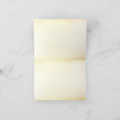 zeevaart vintage boot bedankkaarten bedankkaart (Binnen)