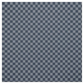 Zeevaartblauwe cheques stof (Swatch)