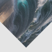 zeevaartontkoppelingspapier voor de Wild Wave Ocea Tissuepapier (Detail)