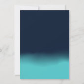 Zeevaartrepetitie met strand Koraalrif Kaart (Achterkant)