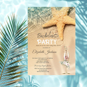 Zeevaartsnaarlampen, bloemen glas Bachelorette Kaart