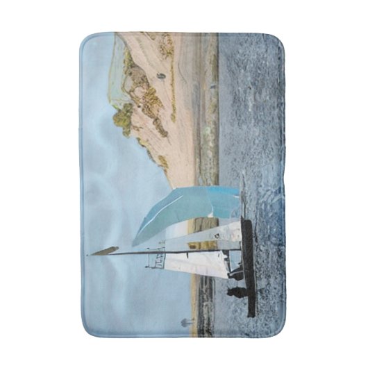 ZEEVAARTUIG BADMAT (Voorkant Verticaal)