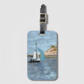 ZEEVAARTUIG BAGAGELABEL (Voorkant (verticaal))