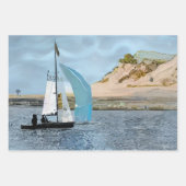 ZEEVAARTUIG INPAKPAPIER VEL (Voorkant 2)