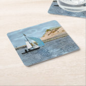 ZEEVAARTUIG KARTONNEN ONDERZETTERS (Schuin)